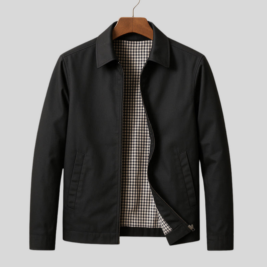 Men’s Slim Fit Zipper Jacket | Outerwear