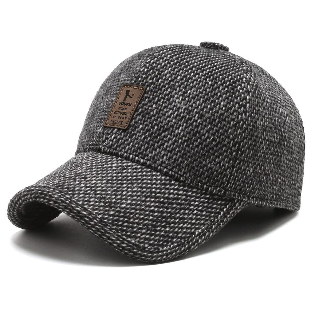 Men's Wool Blend Cap | Stylish