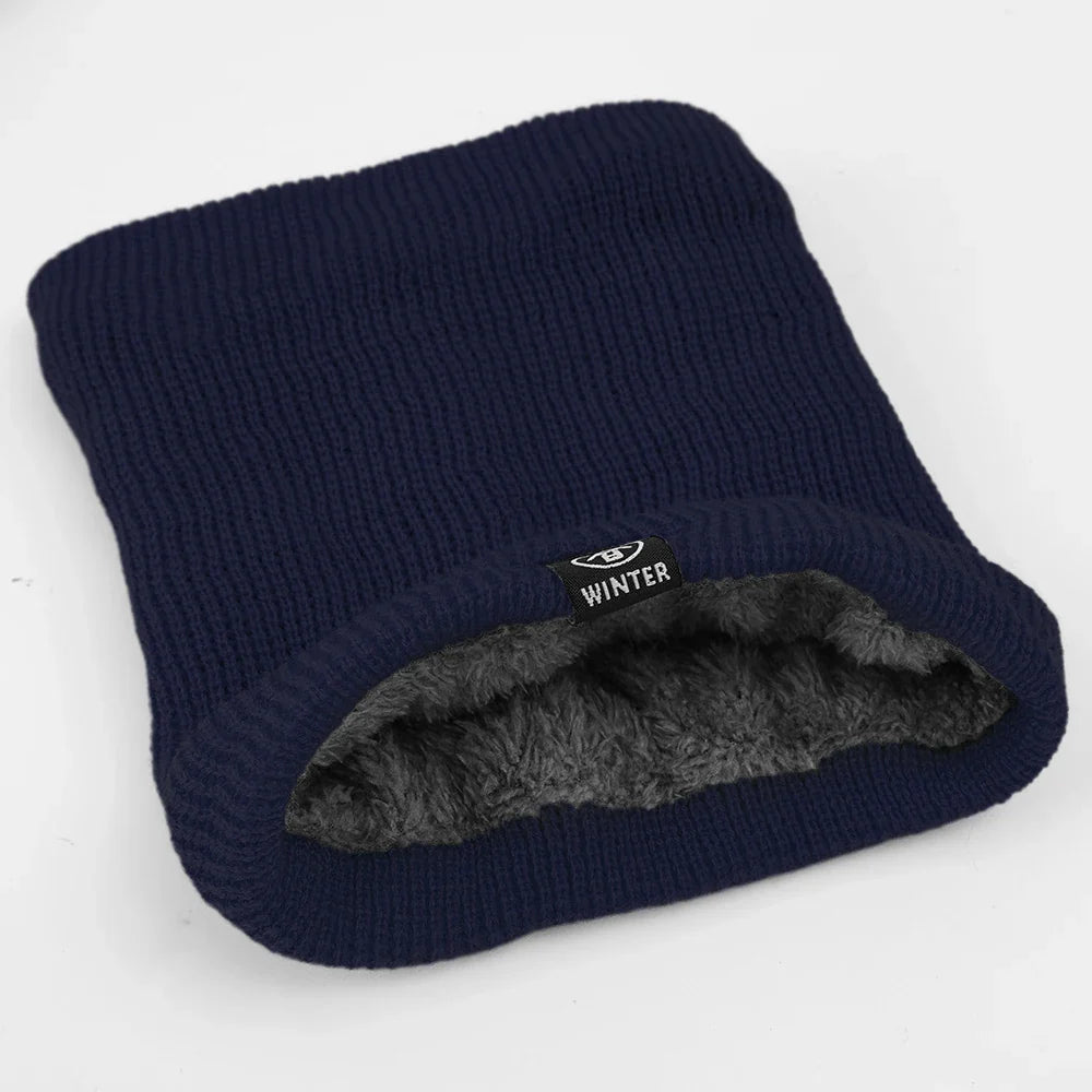 Men's Winter Knitted Neck Warmer | Casual