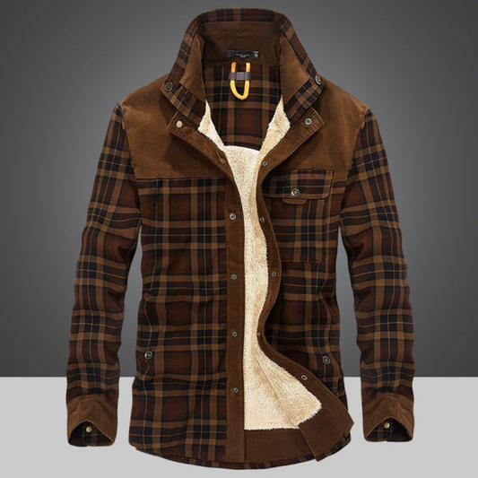 Men's Flannel Shirt Jacket | Cozy