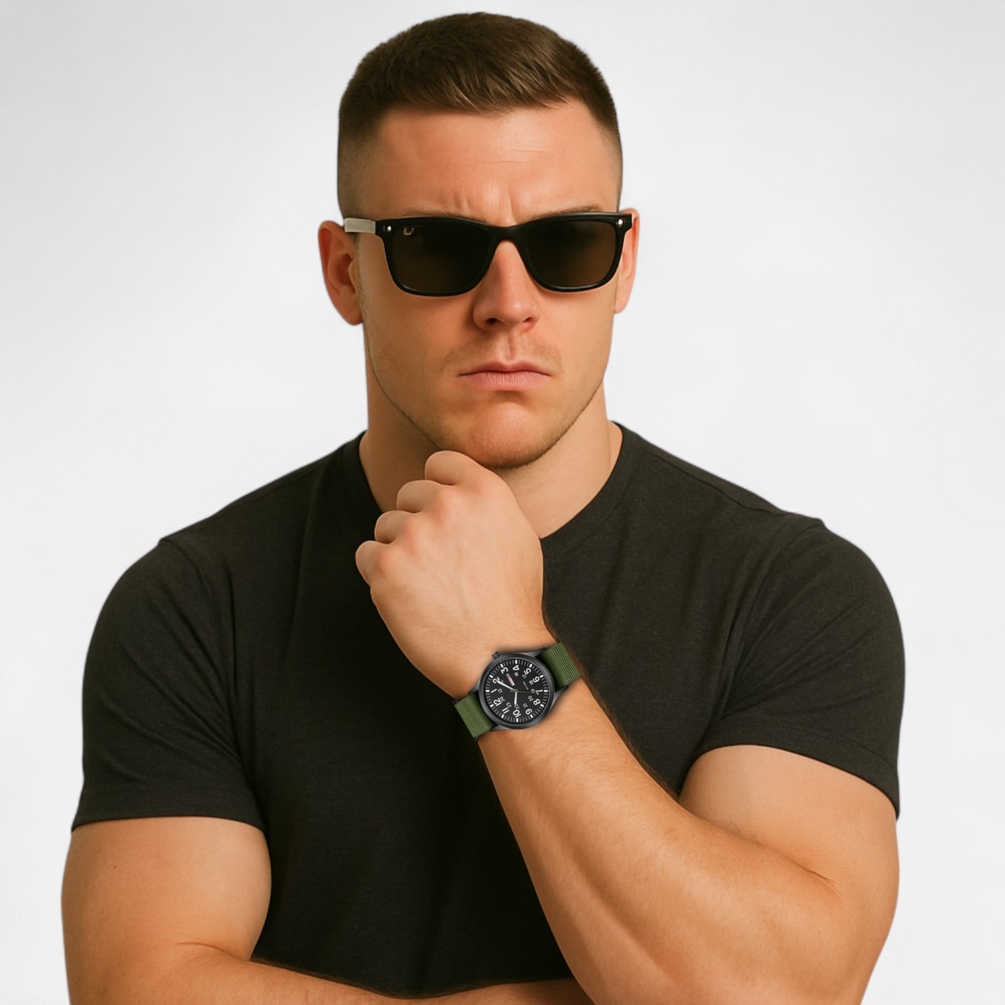Men’s Durable Field Watch – Rugged Reliability, Timeless Functionality