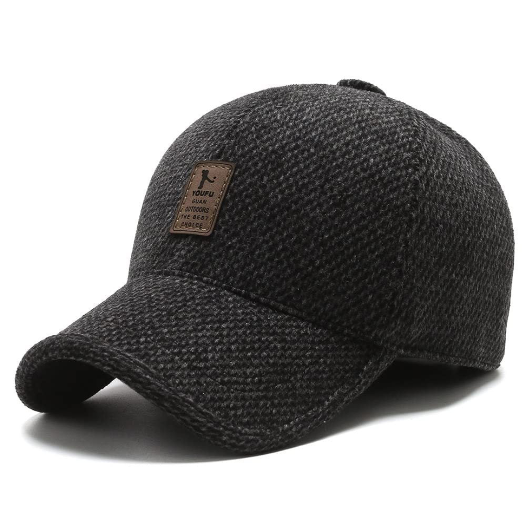 Men's Wool Blend Cap | Stylish