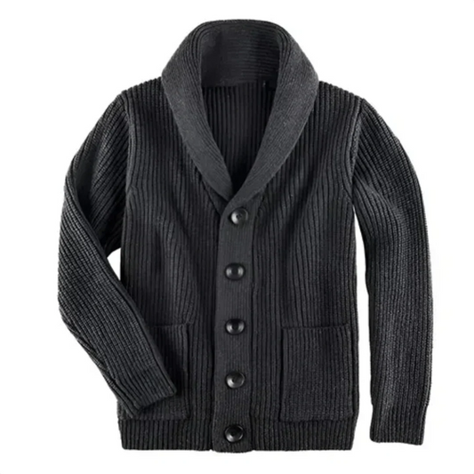 Men's Cozy Ribbed Cardigan | Relaxed