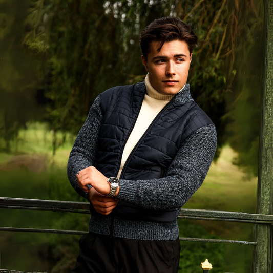 Men's Casual Hybrid Jacket | Warm