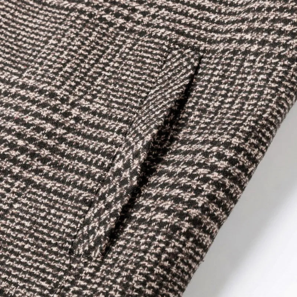 Men’s Plaid Checkered Jacket | Coat