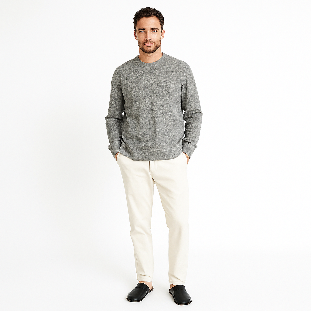 Leather Men's Slippers - Lucas