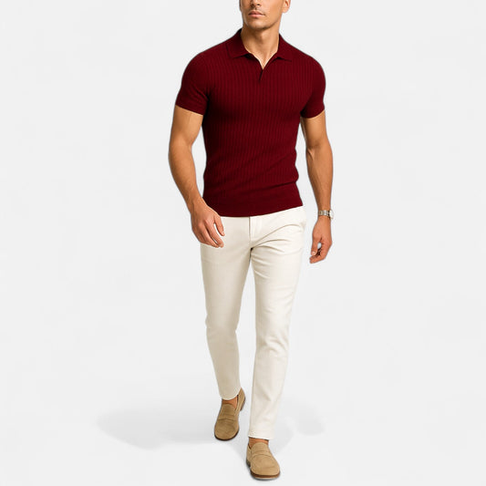 Men’s Muscle Fit Polo Shirt – Sculpted Elegance, Everyday Performance