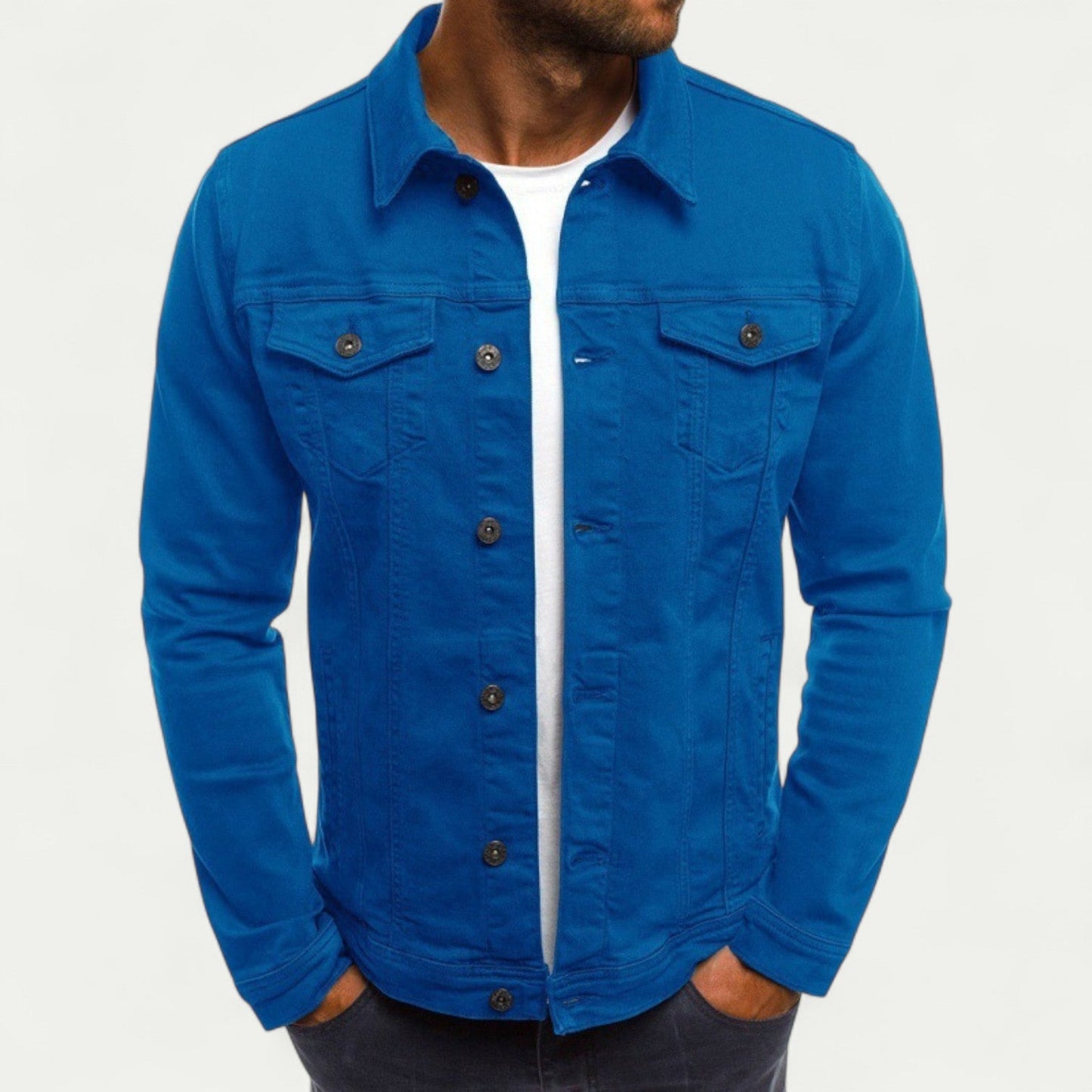 Mens Lightweight denim jacket