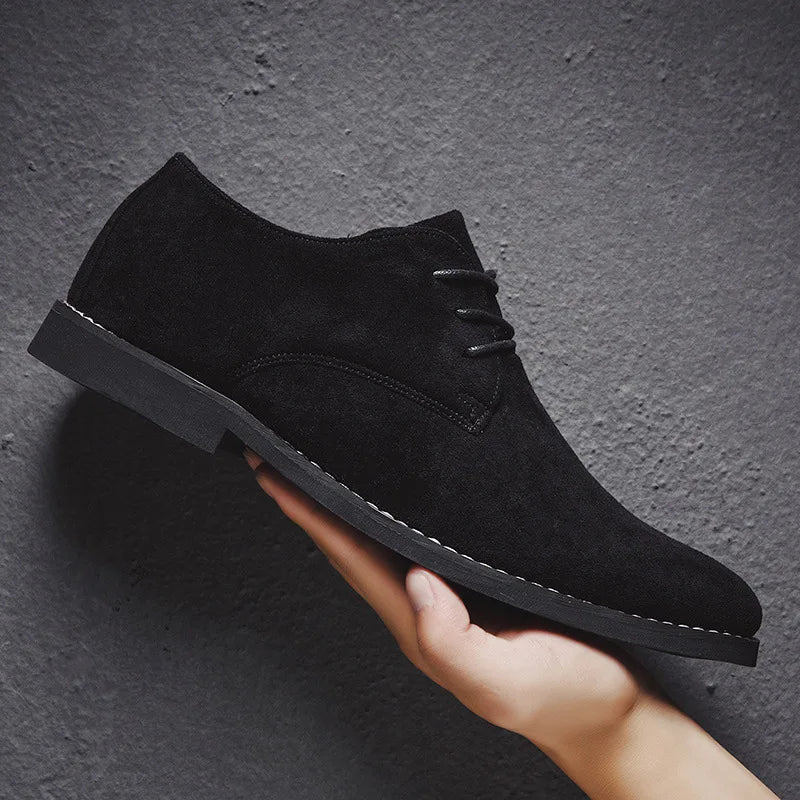 Robert | Men’s Suede Oxford Shoes | Comfortable