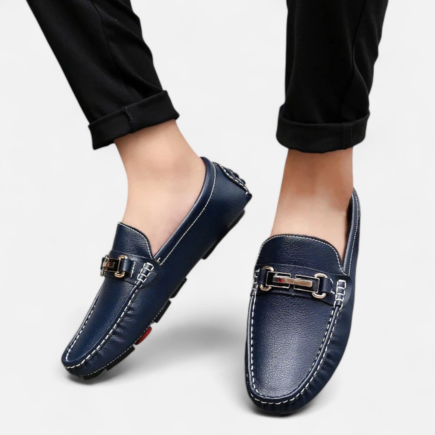 Torino Genuine Leather Loafers – Classic Craftsmanship, Effortless Sophistication