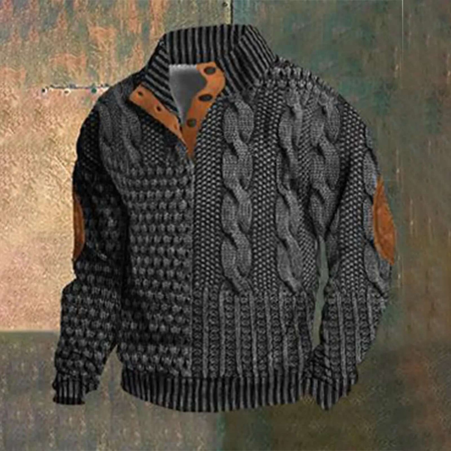 Bluma - Casual retro cashmere-like shirt for men