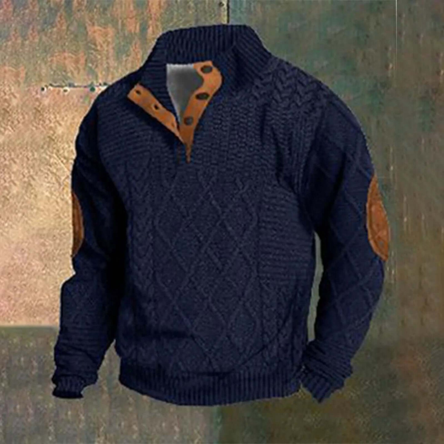 Bluma - Casual retro cashmere-like shirt for men