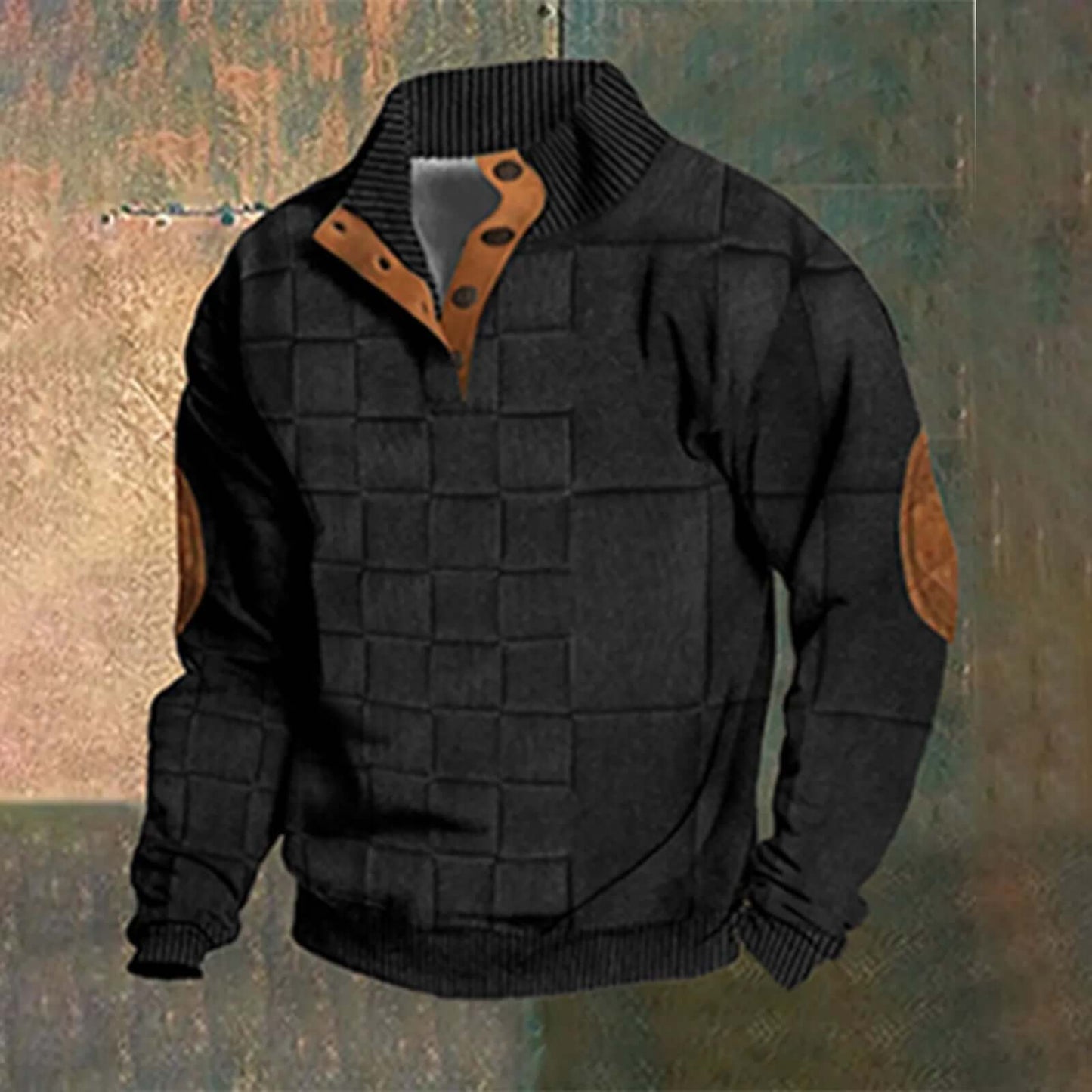 Bluma - Casual retro cashmere-like shirt for men