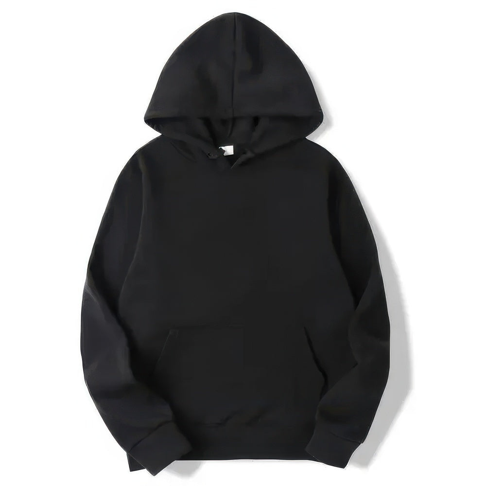 Men's Simple Long Sleeve Hoodie | Streetwear