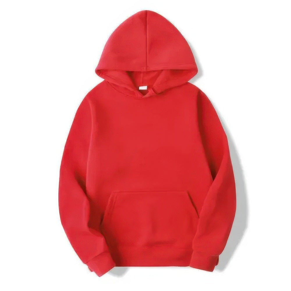 Men's Simple Long Sleeve Hoodie | Streetwear