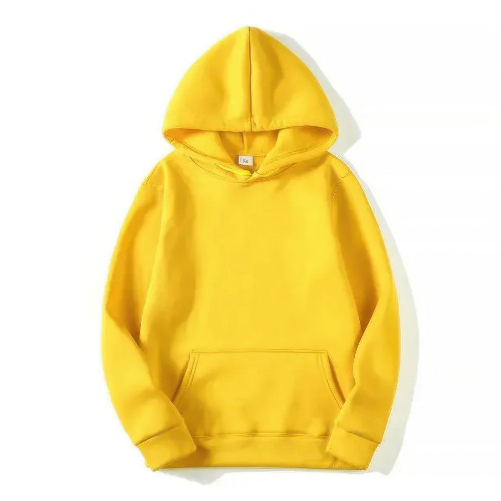 Men's Simple Long Sleeve Hoodie | Streetwear