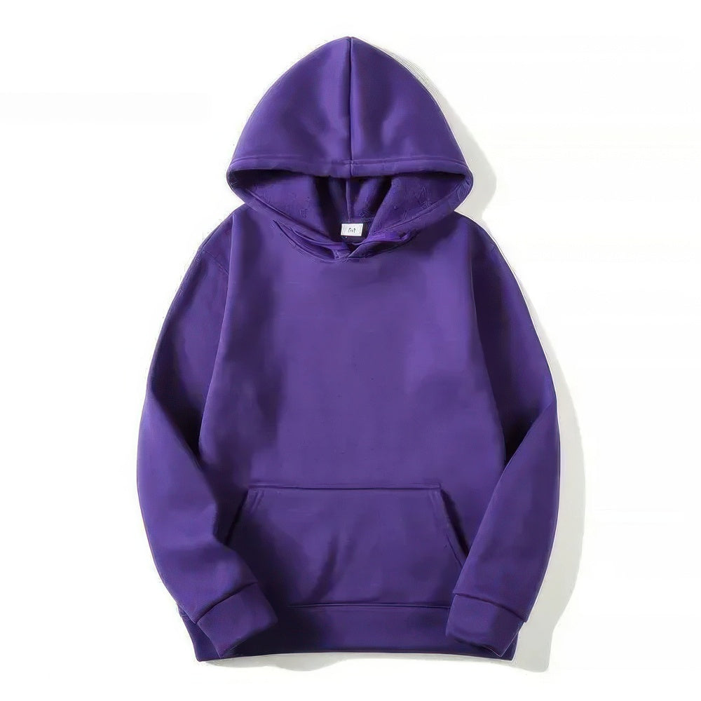 Men's Simple Long Sleeve Hoodie | Streetwear