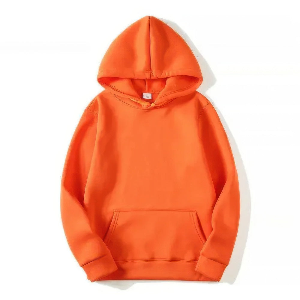 Men's Simple Long Sleeve Hoodie | Streetwear