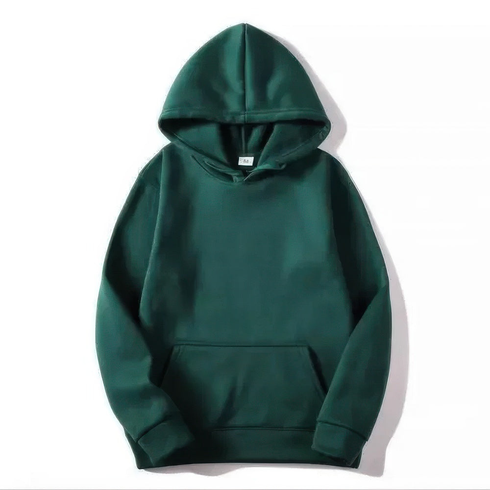 Men's Simple Long Sleeve Hoodie | Streetwear
