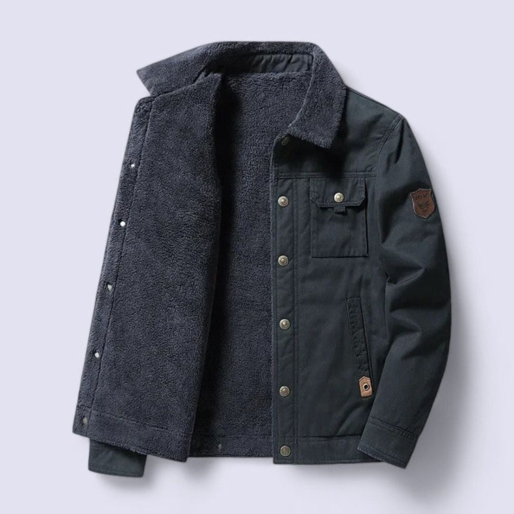 Men's Sherpa Lined Jacket | Casual