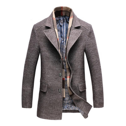 Men's Formal Long Coat | Classic