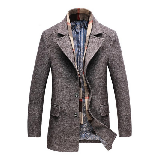 Men's Formal Long Coat | Classic