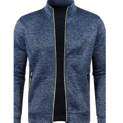 Men's Sporty Zip Jacket | Comfortable