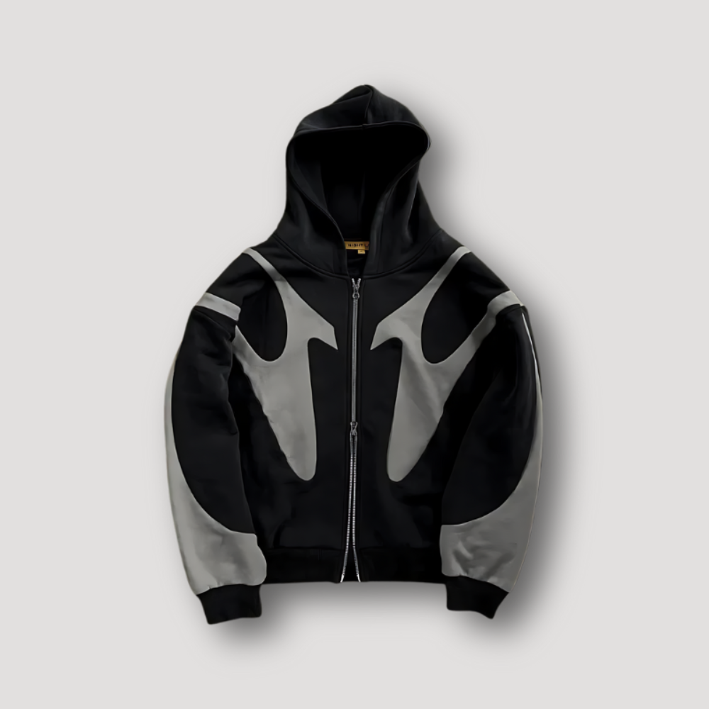 Men's Graphic Zip Hoodie | Bold