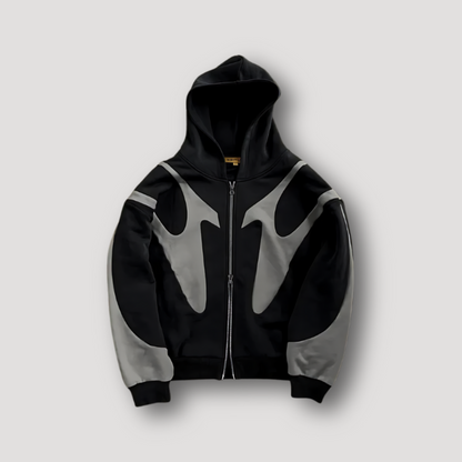Men's Graphic Zip Hoodie | Bold