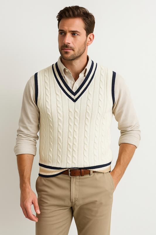 Old Money Sleeveless Sweater