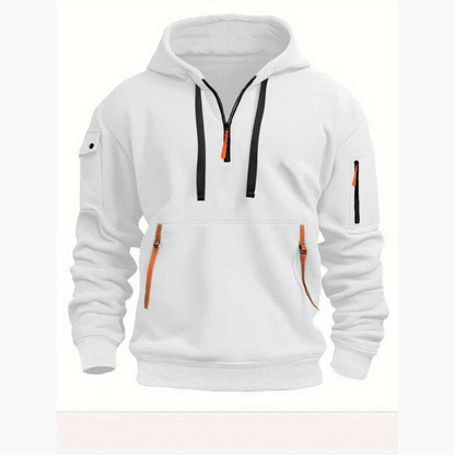 Men's Utility Zipper Hoodie | Trendy