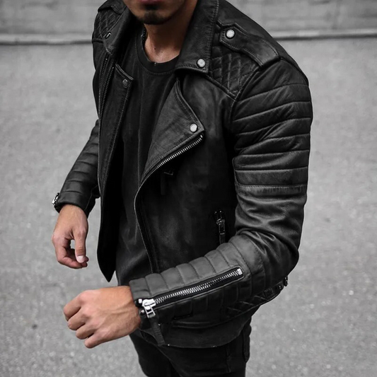 Men’s Modern Quilted Zip Style | Jacket
