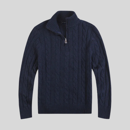 Men’s Knit Zip Sweater | Pullover