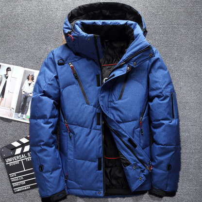 Men's Hooded Puffer Coat | Warm