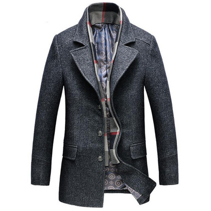 Men's Formal Long Coat | Classic