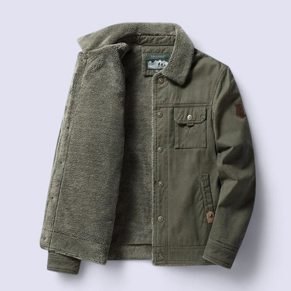 Men's Sherpa Lined Jacket | Casual