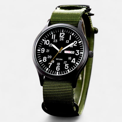 Men’s Durable Field Watch – Rugged Reliability, Timeless Functionality