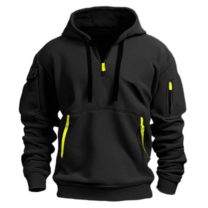 Men's Utility Zipper Hoodie | Trendy