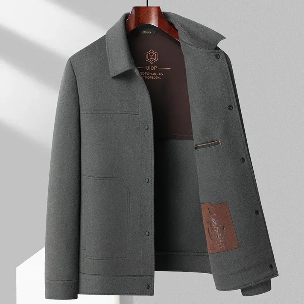 Men’s Classic Wool Coat | Jacket