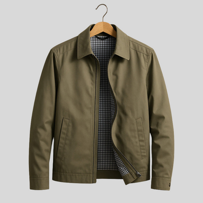 Men’s Slim Fit Zipper Jacket | Outerwear