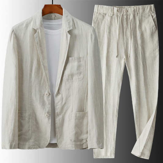 Men's Soft Linen two piece | Versatile