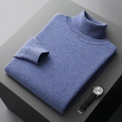 Men’s Knit Turtleneck Sweater | Elegant