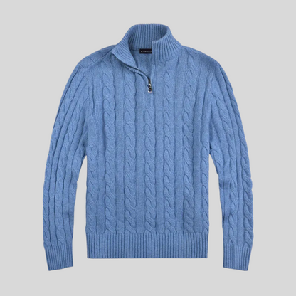 Men’s Knit Zip Sweater | Pullover