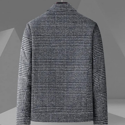 Men’s Plaid Checkered Jacket | Coat