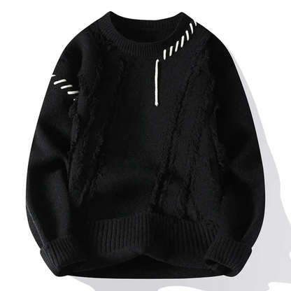 Men's Casual Sweater | Ribbed