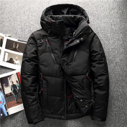 Men's Hooded Puffer Coat | Warm