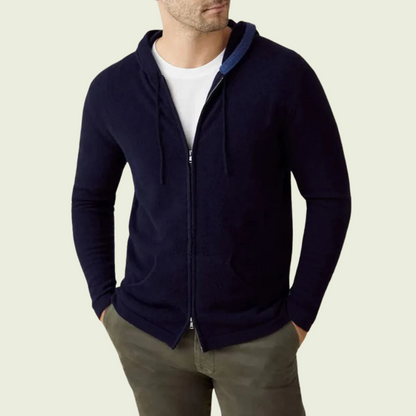 Men's Casual Zip Hoodie | Comfortable