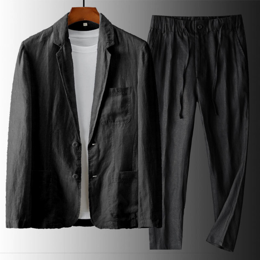 Men's Soft Linen two piece | Versatile