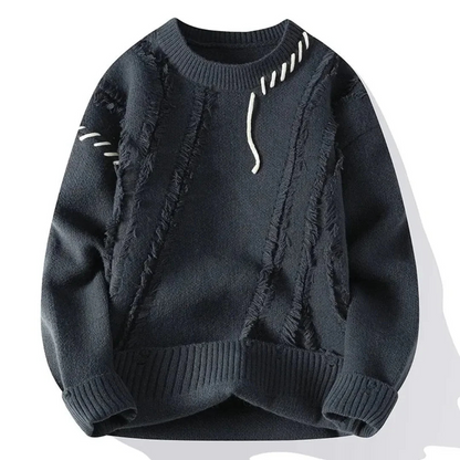 Men's Casual Sweater | Ribbed
