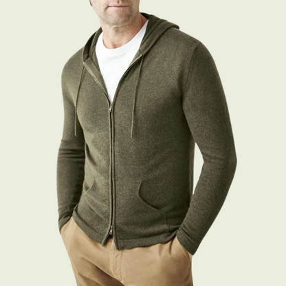 Men's Casual Zip Hoodie | Comfortable